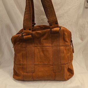 Brown Leather Tote Bag